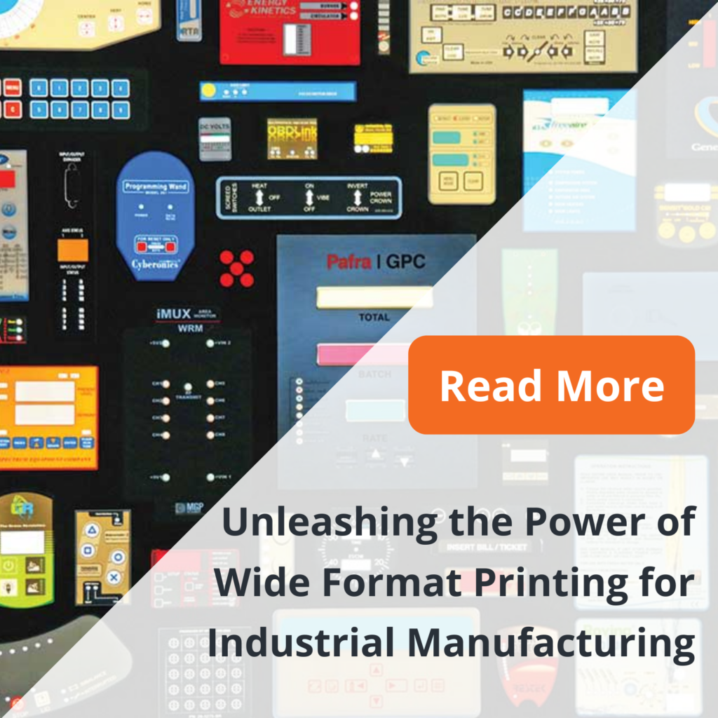 Unleashing the Power of Wide Format Printing for Industrial Manufacturing