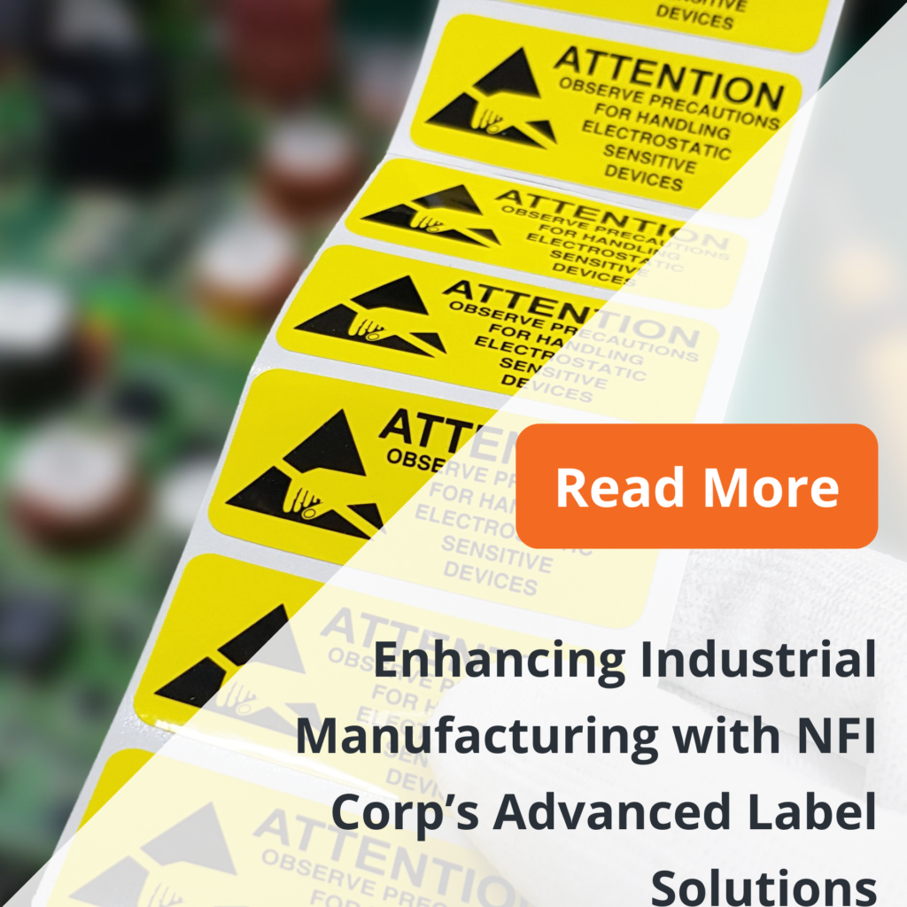 Enhancing Industrial Manufacturing with NFI Corp's Advanced Label Solutions!