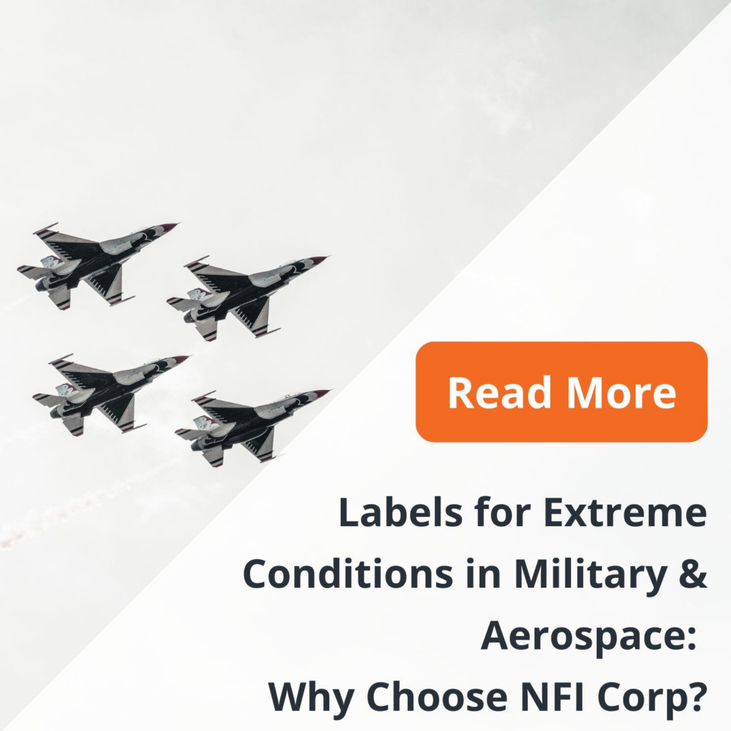 Labels for Extreme Conditions in Military & Aerospace: Why Choose NFI Corp?