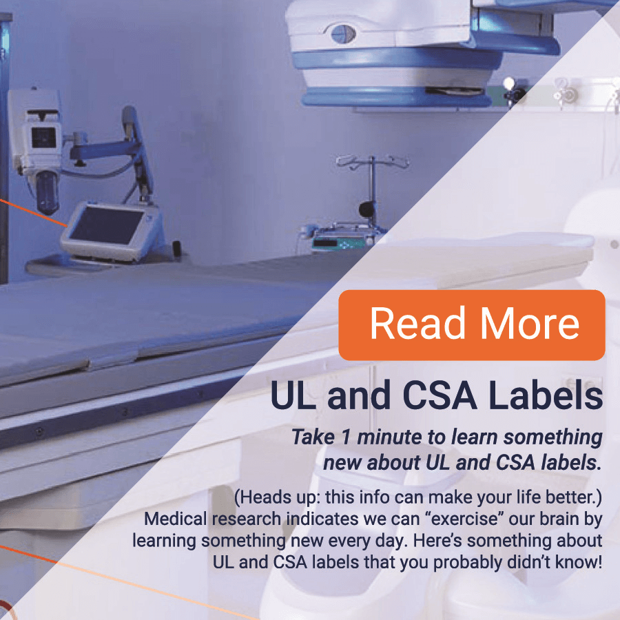 UL and CSA Labels