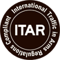ITAR compliant badge
