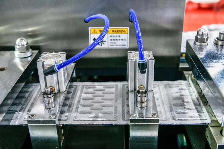 Foil blister pack production line