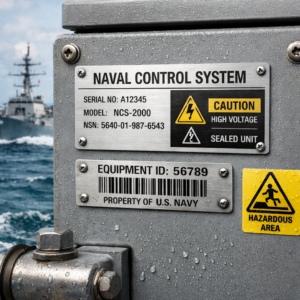 Corrosion-resistant nameplates: Coatings and Materials for Naval Defense Equipment