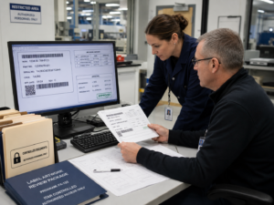 ITAR Compliant Supplier Checklist for Defense Labels