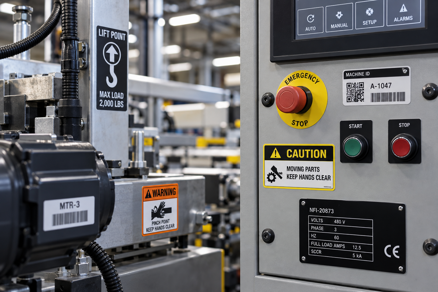 Industrial-Manufacturing-Labels
