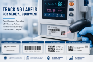 Traceability Labels for Medical Equipment